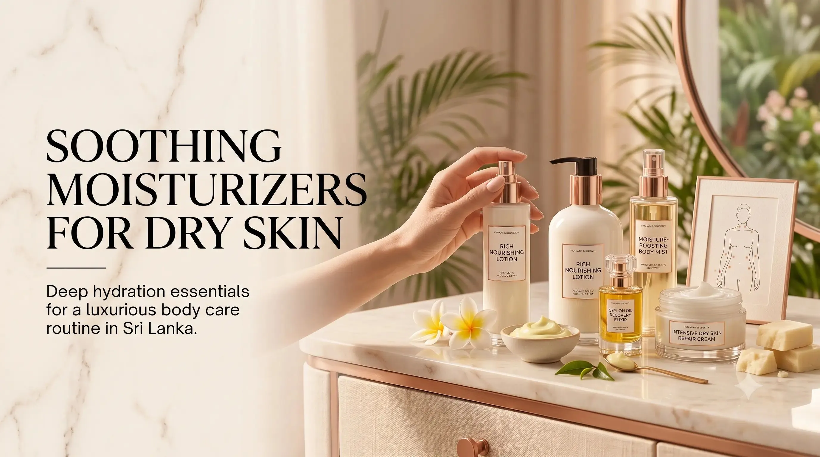 Best Body Lotions for Dry Skin in Sri Lanka