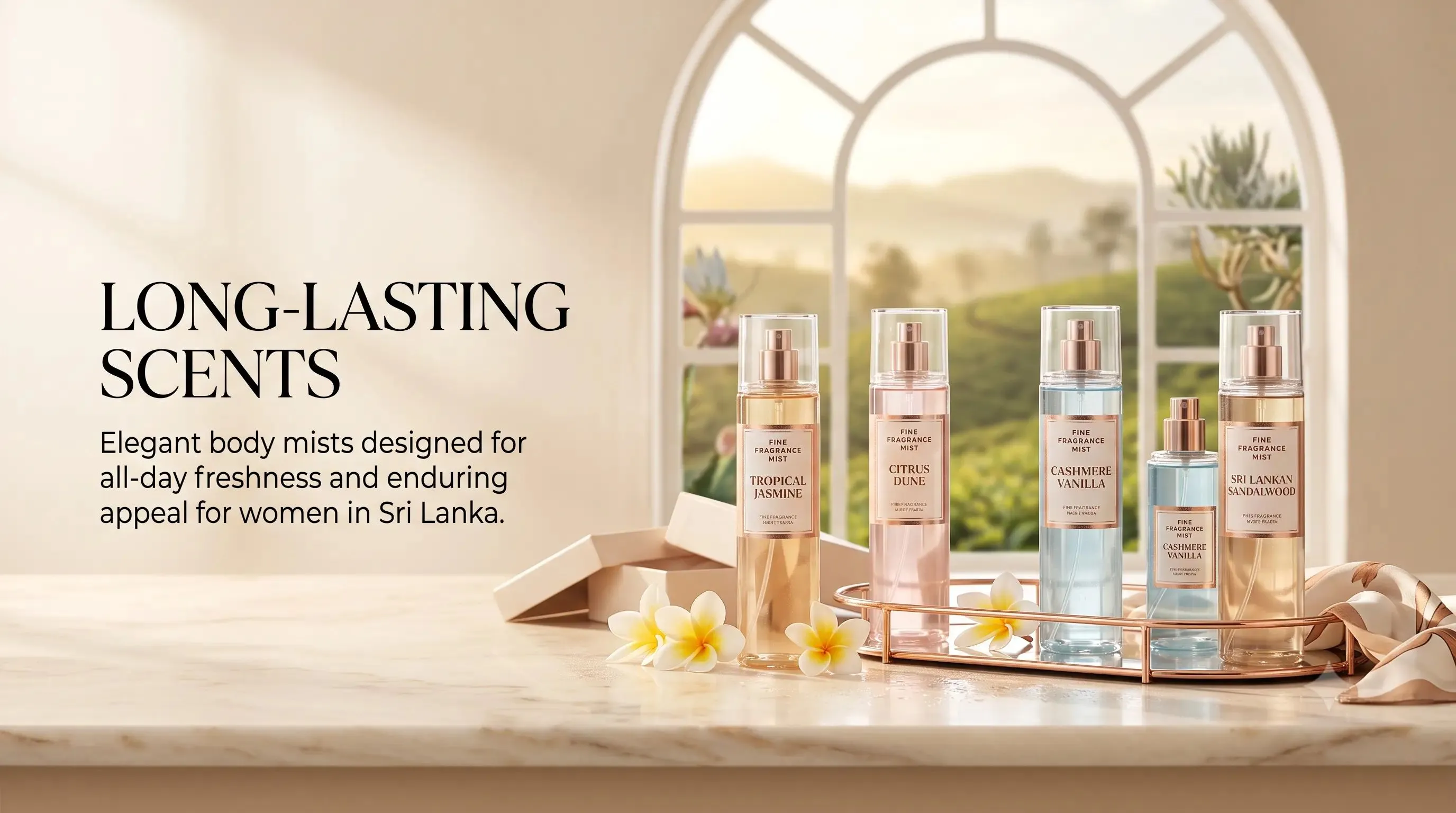 Best Long-Lasting Body Mists for Women in Sri Lanka
