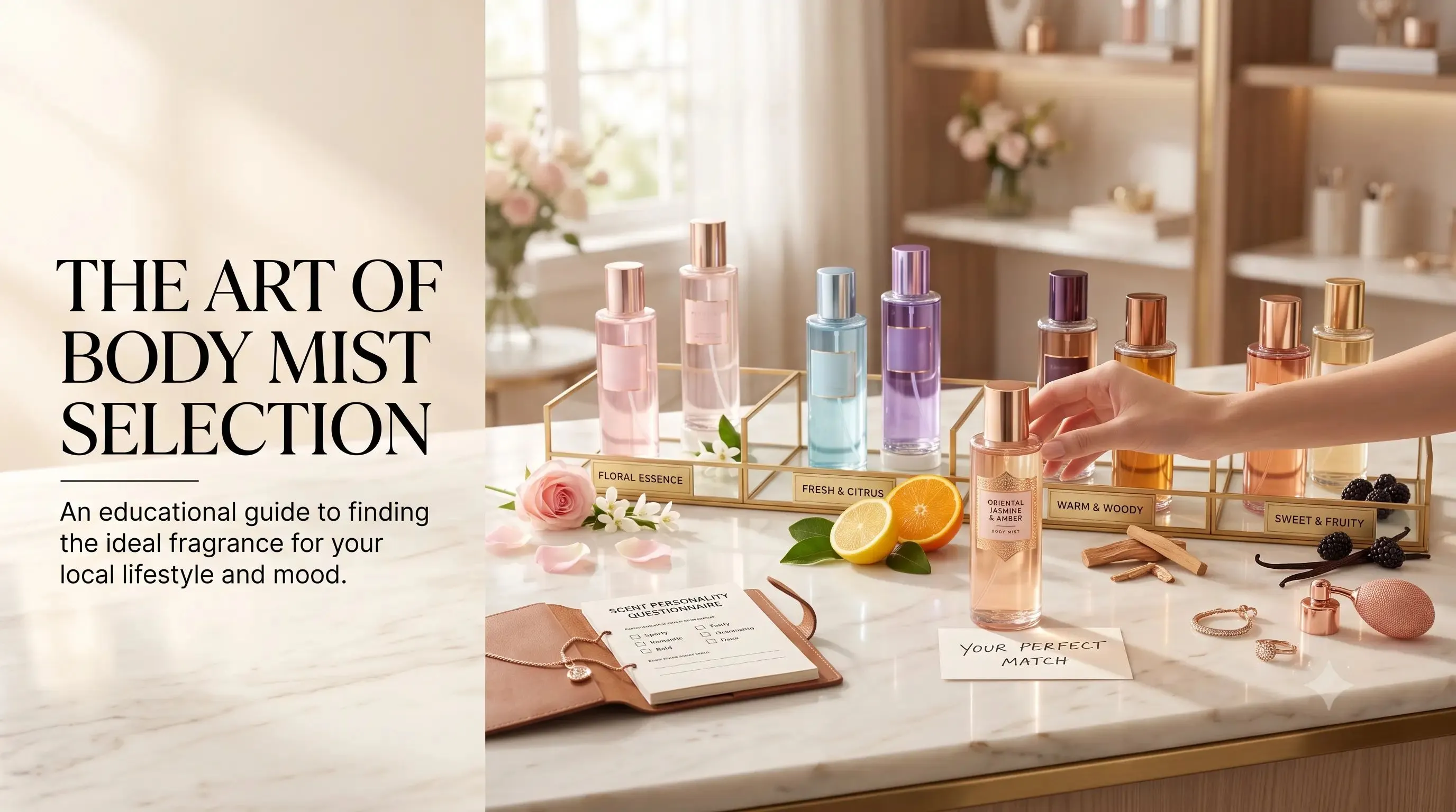 How to Choose the Perfect Body Mist for Women