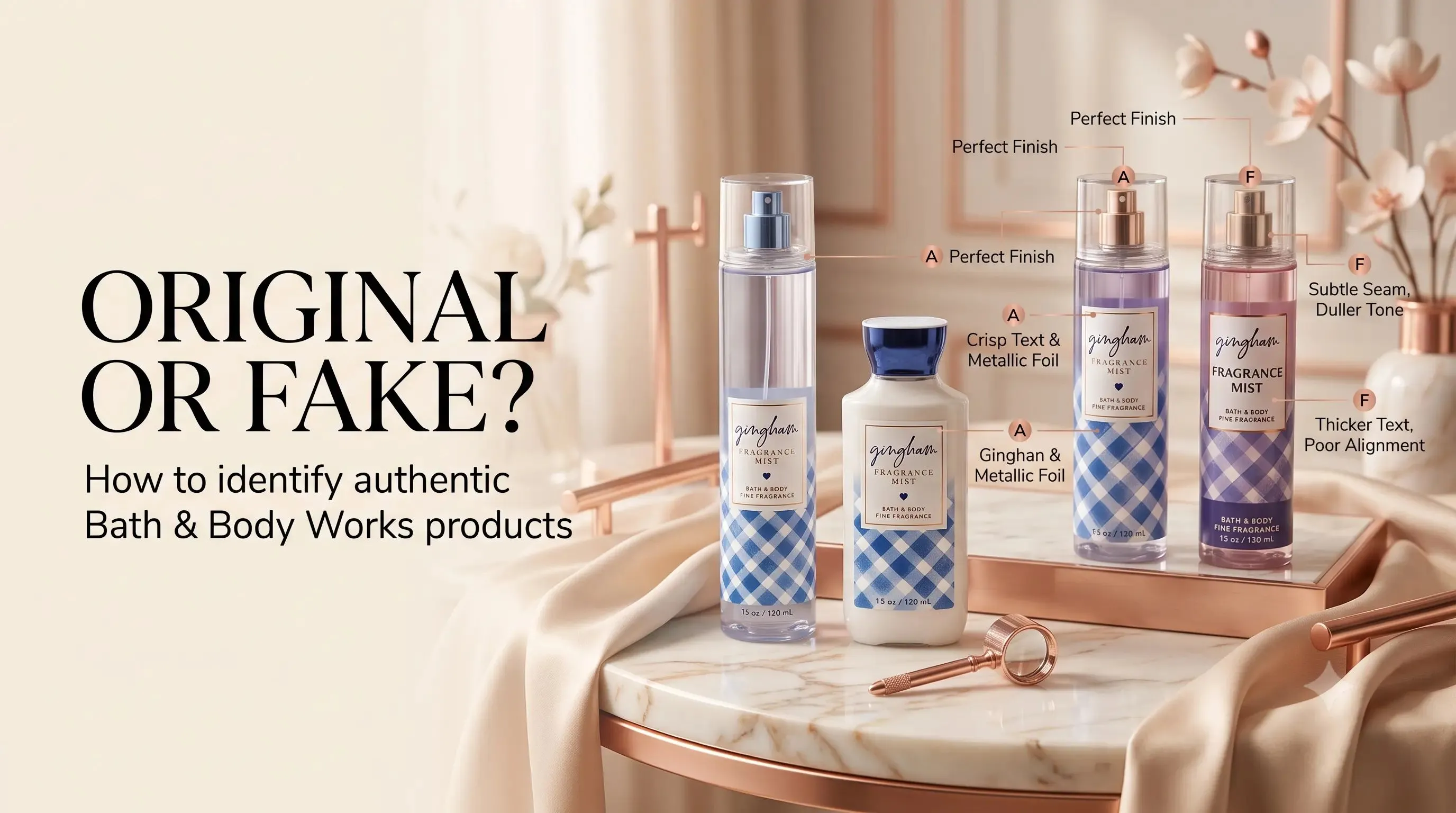 How to Identify Original vs Fake Bath & Body Works Products