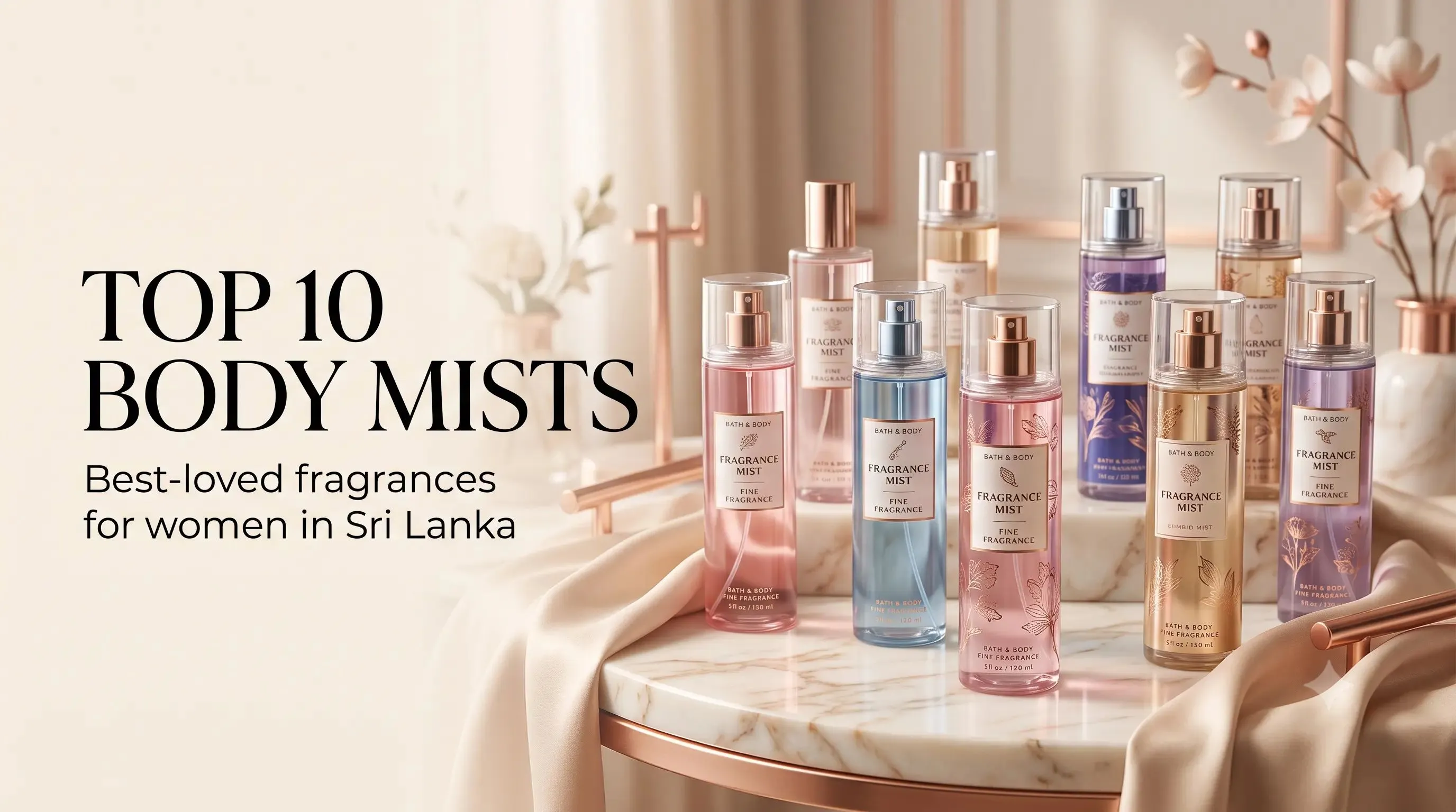 Top 10 Best Bath & Body Works Body Mists for Women in Sri Lanka