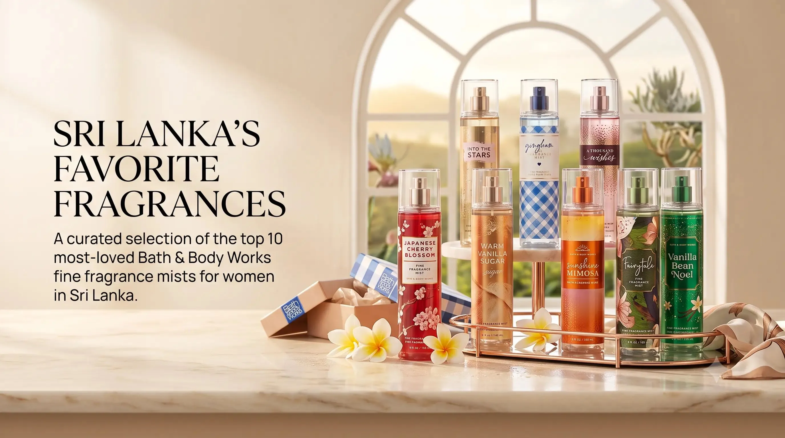 Top 10 Most Popular Bath & Body Works Fragrances in Sri Lanka